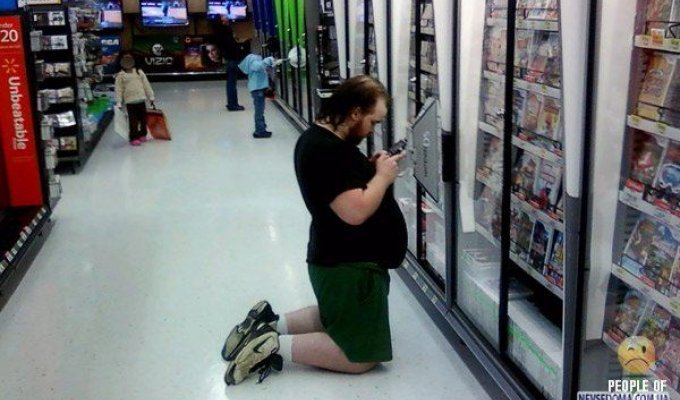 Фрики в супермаркетах (29 фотографий)