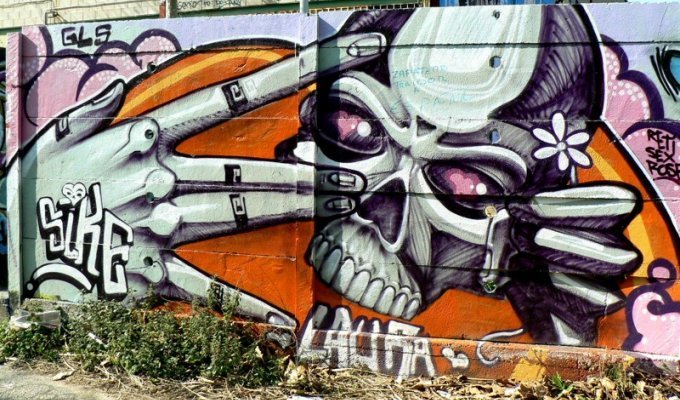 Самые лучшие граффити (43 фото)