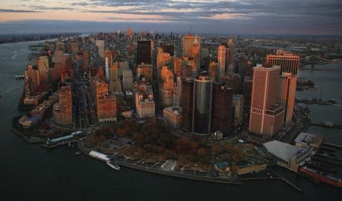 Нью-Йорк с высоты (122 фотографии)