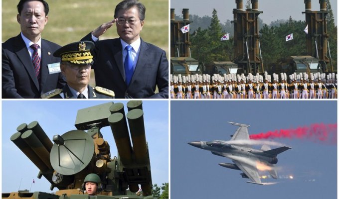 Южная Корея продемонстрировала внушительную военную мощь (20 фото + 1 видео)