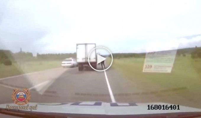 Погоня в Красноярском крае пьяный водитель пытался уехать от полицейских на «ГАЗели» и устроил ДТП