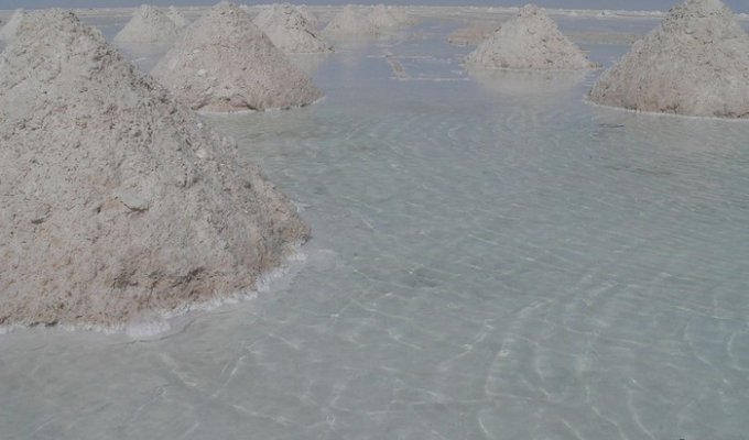Месторождение соли в Боливии (9 фото)