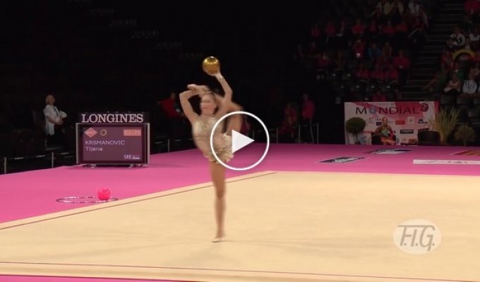 Выступление россиянки Дарьи Кондаковой показал невероятный результат в гимнастике