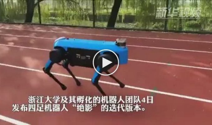 Китайский аналог робота от Boston Dynamics