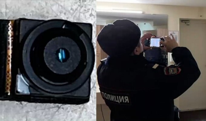 В московском фитнес-клубе нашли скрытые камеры, установленные в раздевалке (4 фото + 1 видео)