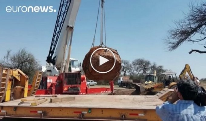 В Аргентине нашли 30-тонный метеорит