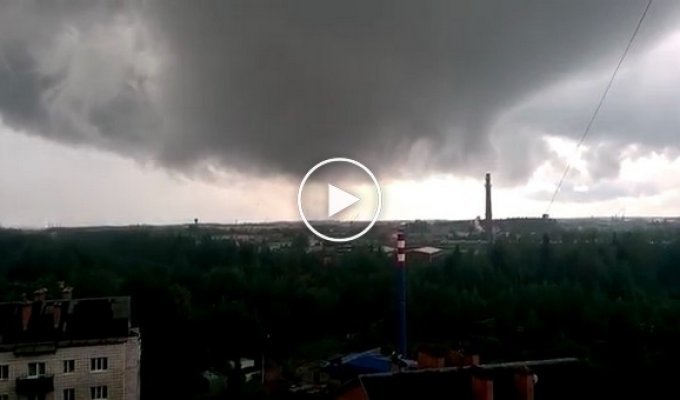 Торнадо в Сыктывкаре