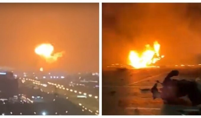 Появилось видео из Дубая, где сильный взрыв переполошил весь город (4 фото + 2 видео)