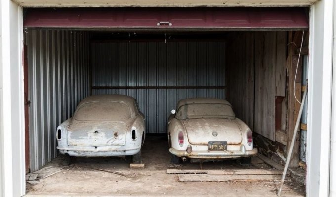 Пять классических Alfa Romeo, замурованных на 40 лет в сарае (24 фото)