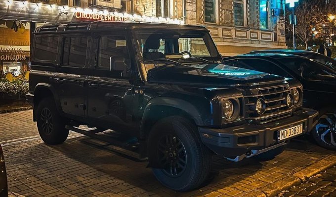 В Украине засветился новейший британский клон Land Rover Defender