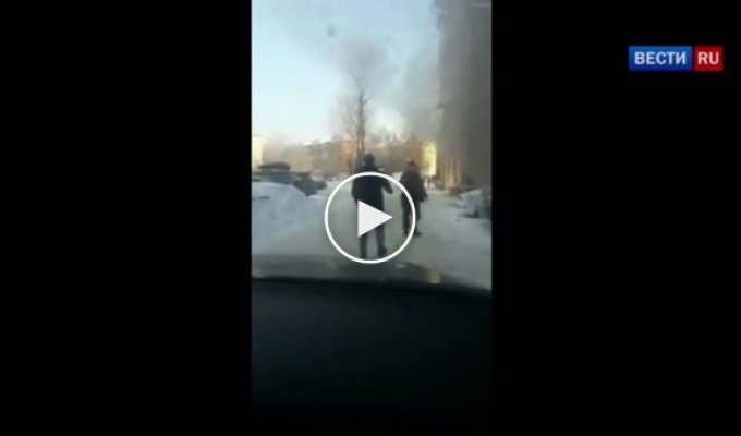 «Жаркая» потасовка в Новосибирске