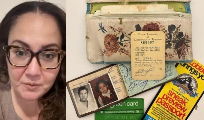 Женщине вернули потерянный 40 лет назад бумажник с документами (3 фото + 1 видео)