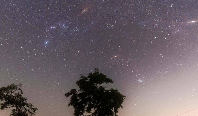 На выходных на Землю прольется метеорный поток Геминиды (4 фото)