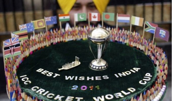 Бангладеш, Шри-Ланка и Индия готовятся к Кубку мира по крикету-2011 (21 фото)