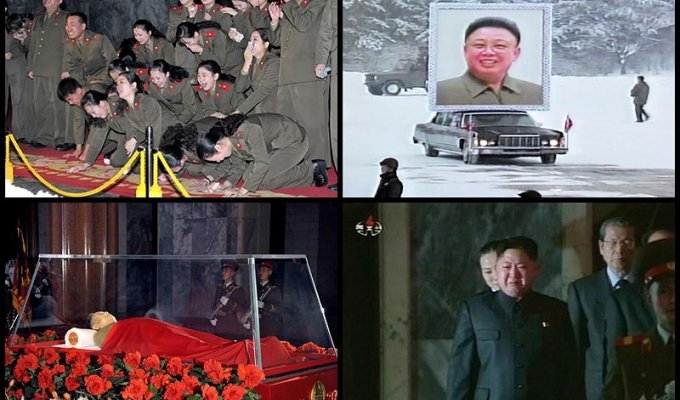 В Пхеньяне проходит церемония похорон Ким Чен Ира (13 фото)