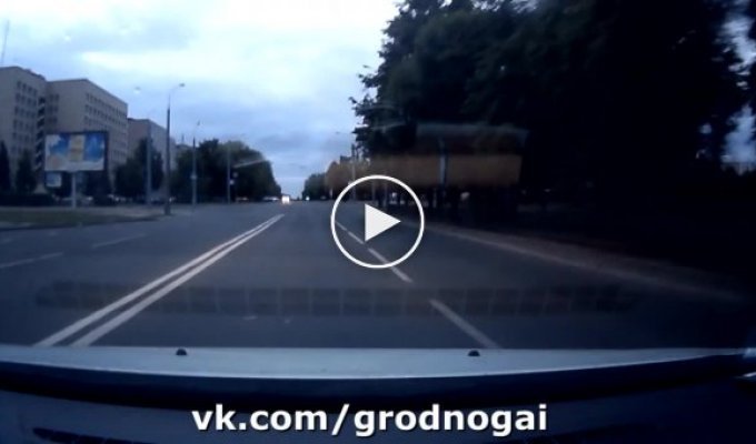 ДТП наезд на пешехода в городе Гродно