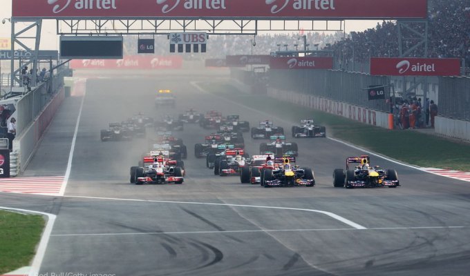 За кадром Гран-при Индии 2011: фоторепортаж (45 фото)