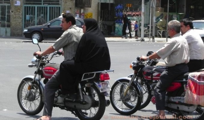 Организация дорожного движения в Иране