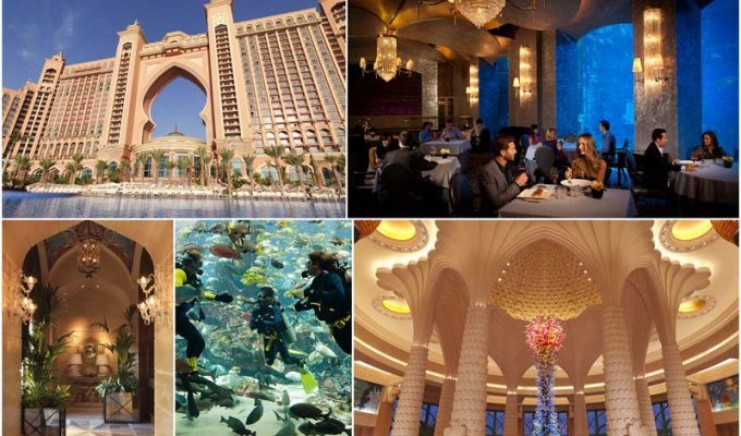 Сказка наяву – роскошный отель Атлантис в Дубаи
