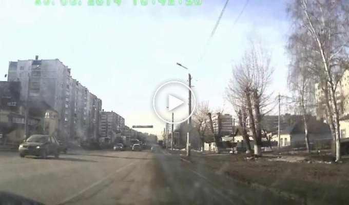 ДТП с четырьмя автомобилями в Челябинске