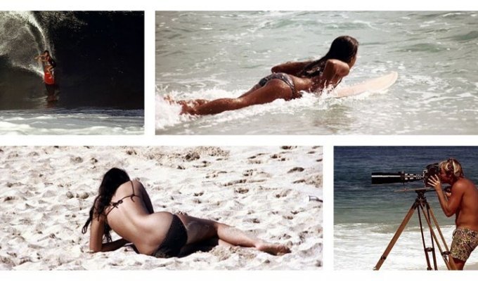 Фотографии с пляжа Оаху, Гавайи, что навевают ностальгию о 70-х годах и грусть о прошедшем лете (56 фото)