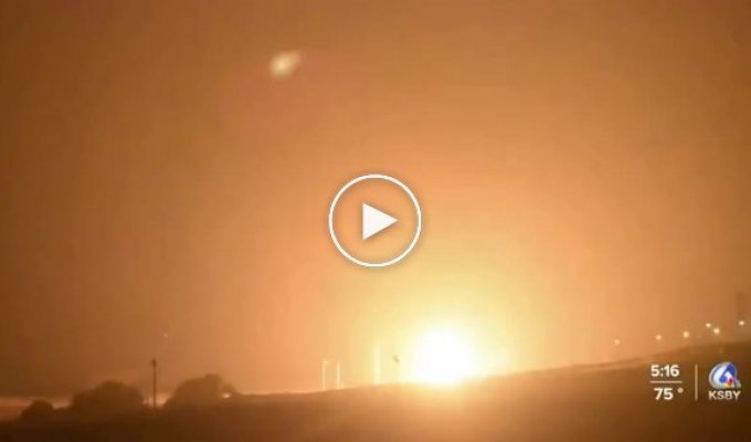 Видео с испытаний межконтинентальной баллистической ракеты Minuteman III