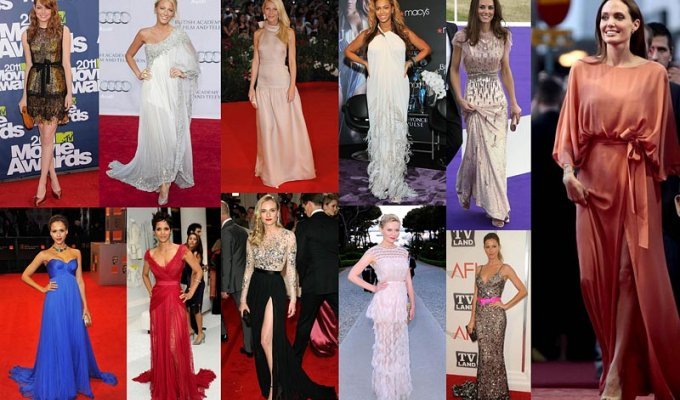 Самые красивые платья 2011 года (11 фото)