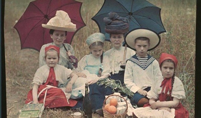 30 редких цветных фотографий, которые были сделаны в России более 100 лет назад (30 фото)