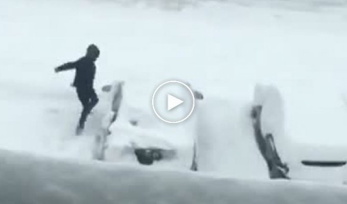 Отчаянная борьба со снегом