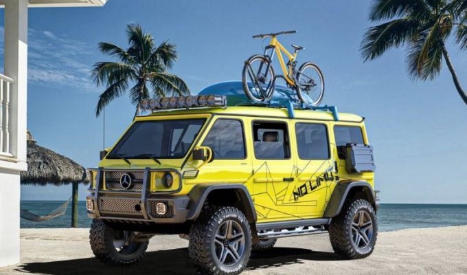 Если бы «Буханку» от УАЗ проектировали в компаниях Mercedes, Jeep и Land Rover, получилось бы вот это (30 фото)