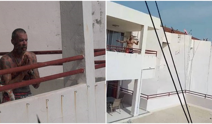 Британский турист выбросил свою жену с балкона, психанув на карантине в Тайланде (2 фото)