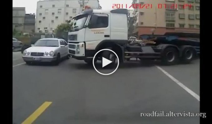 Подборка авария с грузовиками