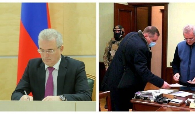 Губернатора Пензенской области задержали из-за миллионных взяток (2 фото + 2 видео)