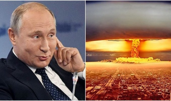 "Мы попадем в рай, а они - просто сдохнут": Путин прокомментировал вопрос о ядерной войне (3 фото)