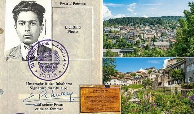 Еврейский беженец оставил 2 млн евро французской деревне, жители которой спасли его от нацистов (7 фото)