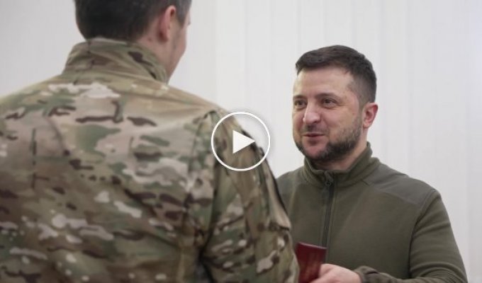 Зеленский встретился с бойцами спецподразделения КОРД