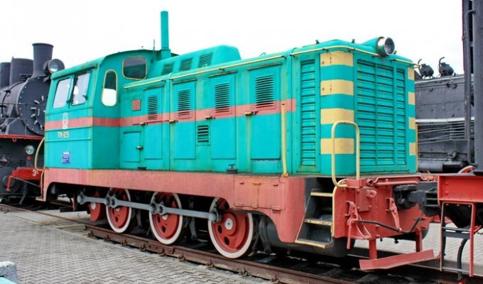 Брестский музей железнодорожной техники. Тепловозы (49 фото)