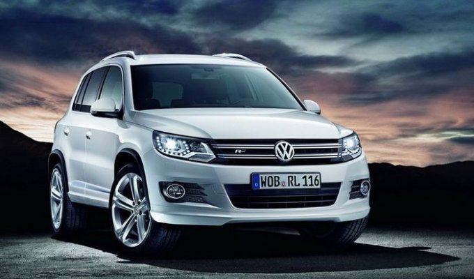 Volkswagen Tiguan получит опциональный пакет R-Line (4 фото)