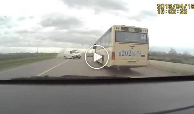 Крупная авария на Ростовском шоссе