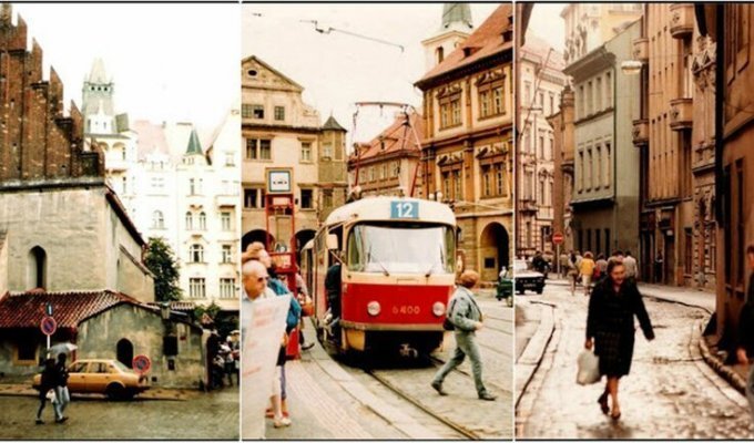 Как выглядела социалистическая Прага в далекие 80-е (51 фото)