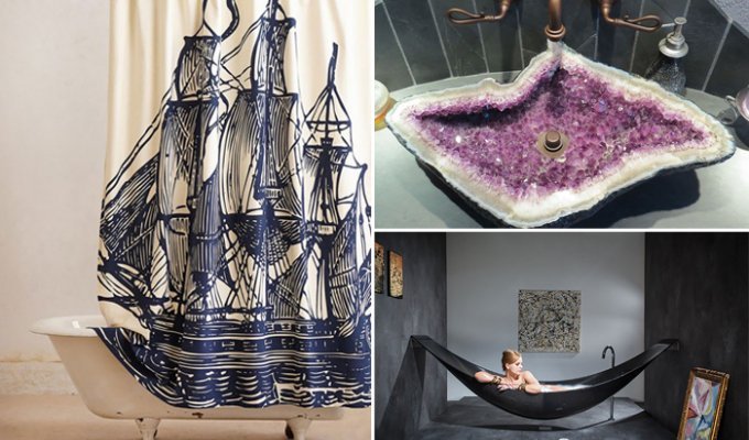 15 великолепных дизайнерских идей для ванной комнаты (22 фото)