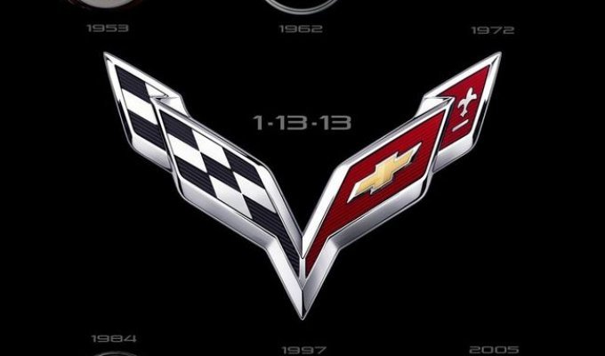Компания Chevrolet обновила эмблему для Corvette (8 фото + видео)