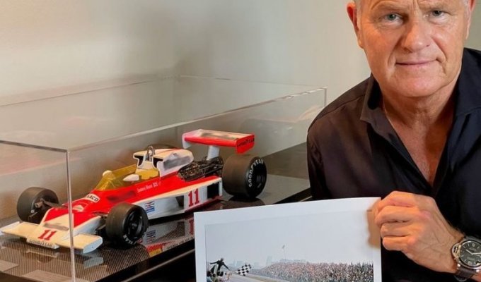 Фанат заказал модель болида Формулы-1 McLaren 1976 года, которую видел в детстве (12 фото)