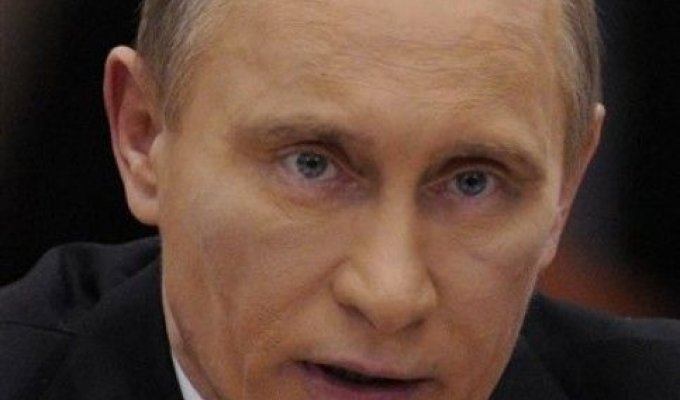 Путин и синяк (7 фото)