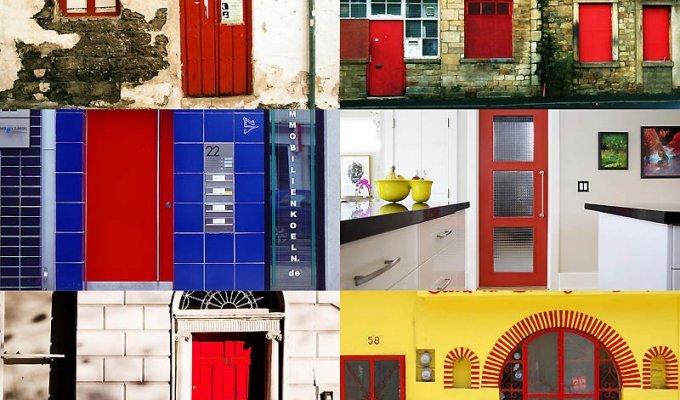 Красные двери со всего мира (22 фото)