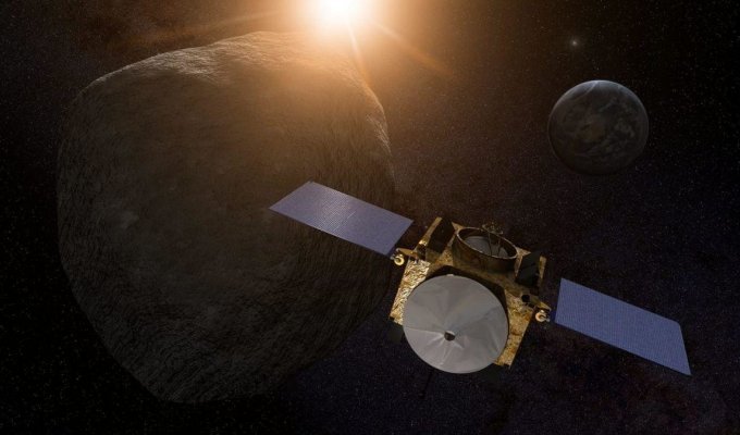 НАСА впервые в истории соберет образцы грунта с астероида (2 фото + 1 видео)