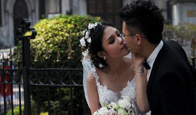 Зачем вьетнамские невесты устраивают себе фиктивные свадьбы (7 фото)