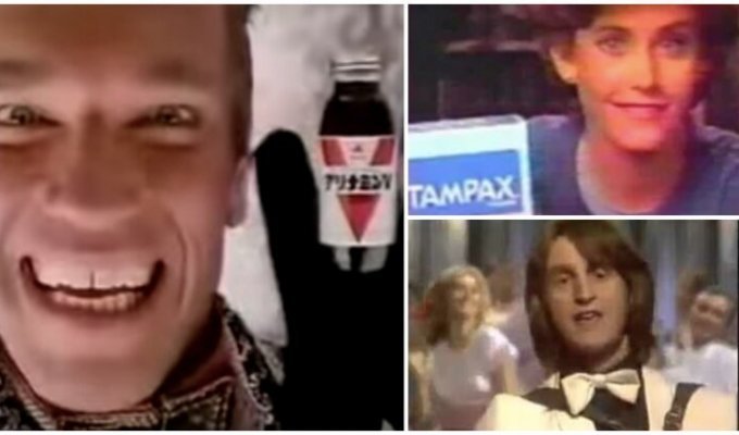 18 рекламных роликов 80-х и 90-х, в которых снялись советские актеры и еще юные звезды Голливуда (1 фото + 18 видео)