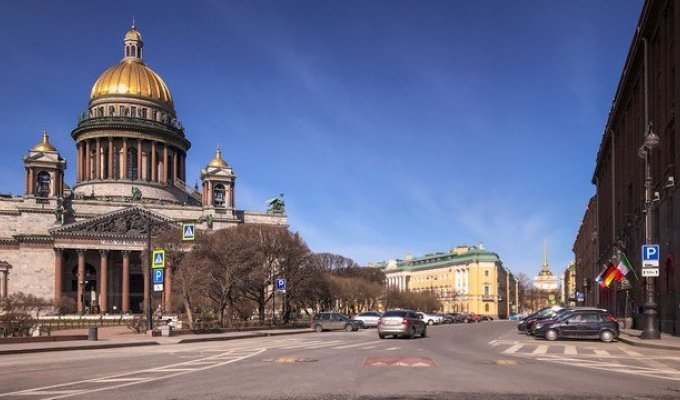 Опустевший Петербург в эпоху пандемии (29 фото)
