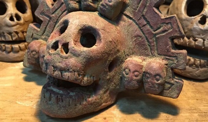 Ацтекский «свисток смерти» — жуткое изобретение исчезнувшей цивилизации (9 фото)